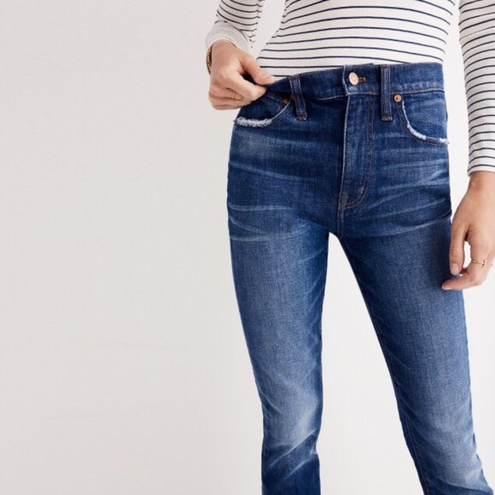 Madewell High Rise Slim Boyjean